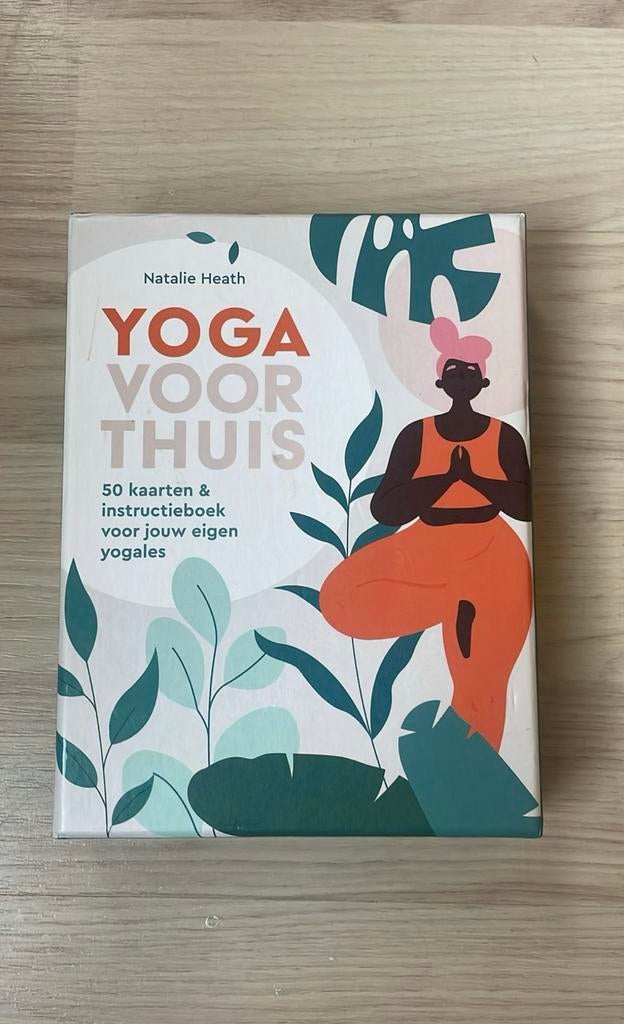 Yoga voor Thuis: 50 kaarten & instructieboek, Ophalen of Verzenden, Zo goed als nieuw, Yoga-accessoire