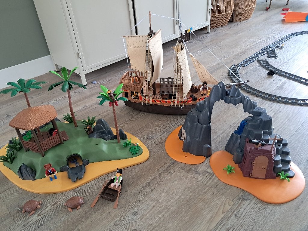 Playmobil grote piratenset, Ophalen, Gebruikt, Complete set