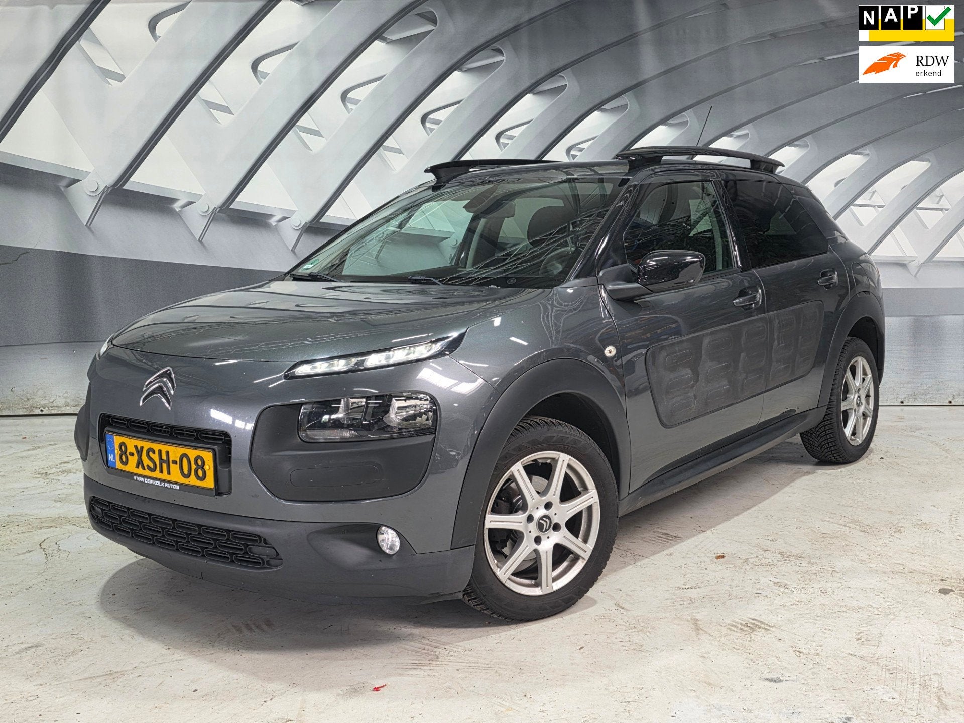 Citroen C4 Cactus 1.6 BlueHDi Shine, Auto's, Voorwielaandrijving, Stof, Gebruikt, Euro 6