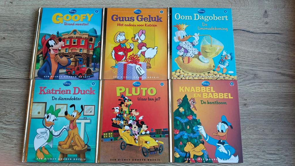 12 Disney Gouden Boekjes (ook los te koop), Boeken, Ophalen of Verzenden, Zo goed als nieuw, Walt Disney, 3 tot 4 jaar