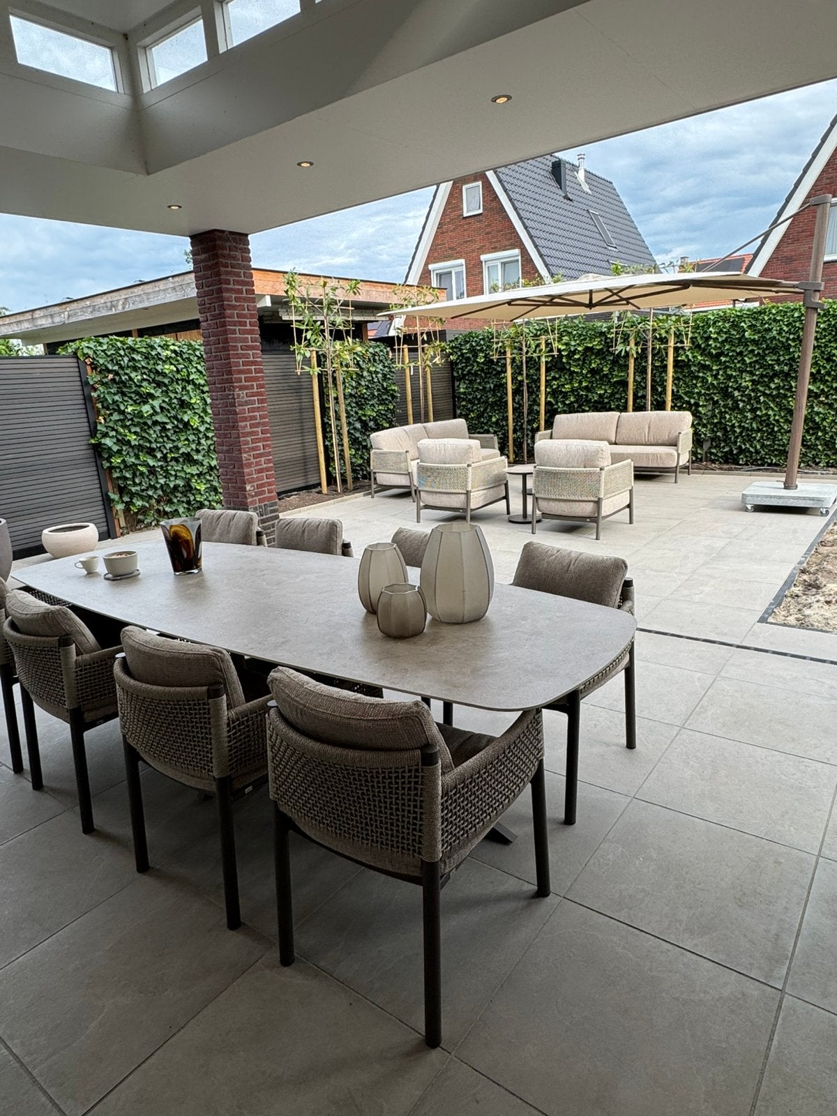 Winkel model Savanne loungeset 4 Seasons outdoor, Tuin en Terras, Ophalen of Verzenden, Zo goed als nieuw