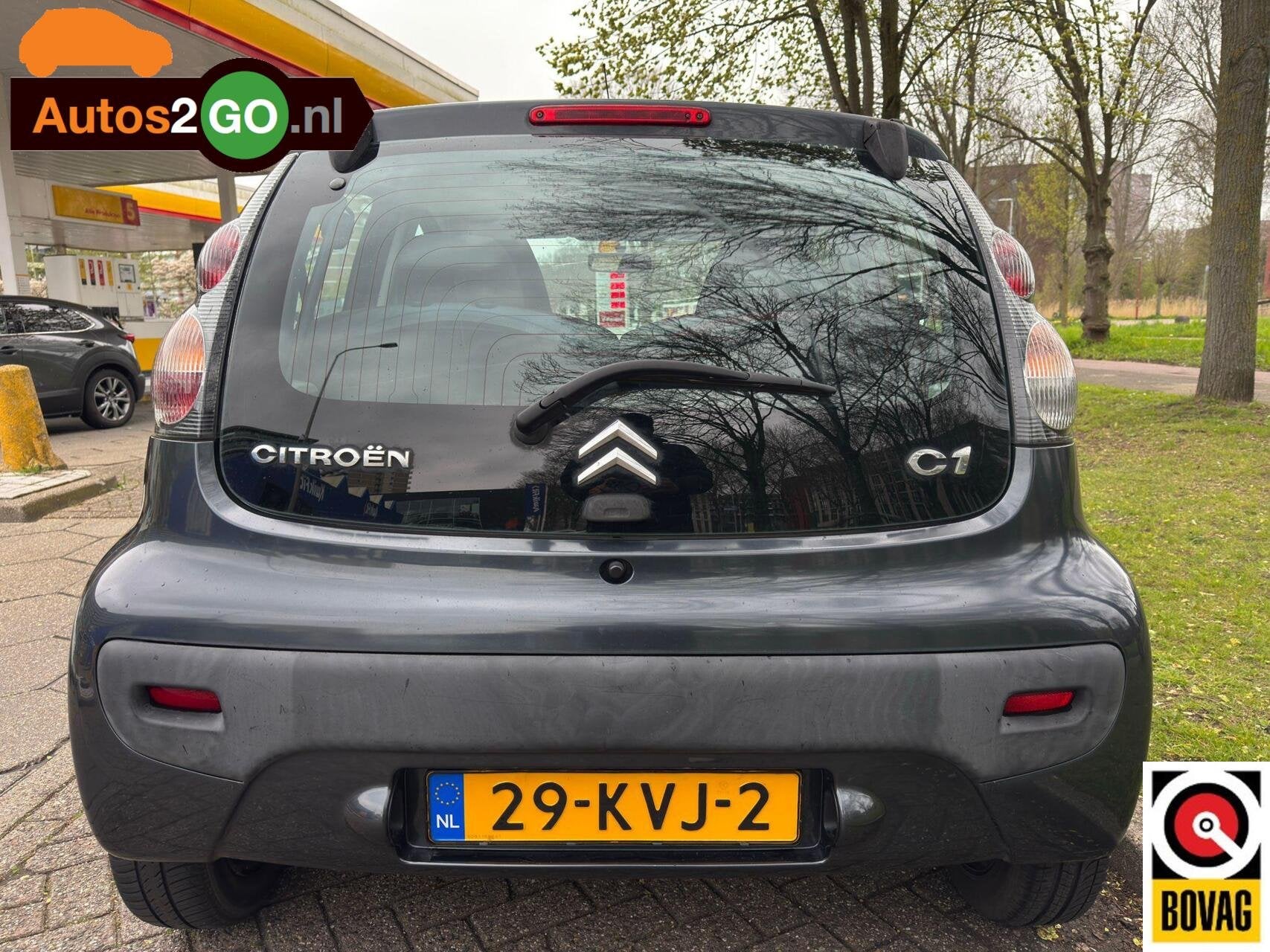 Citroen C1 1.0-12V Ambiance I Automaat I Airco I rijklaar I, Auto's, Gebruikt, Metallic lak, 4 stoelen, C1