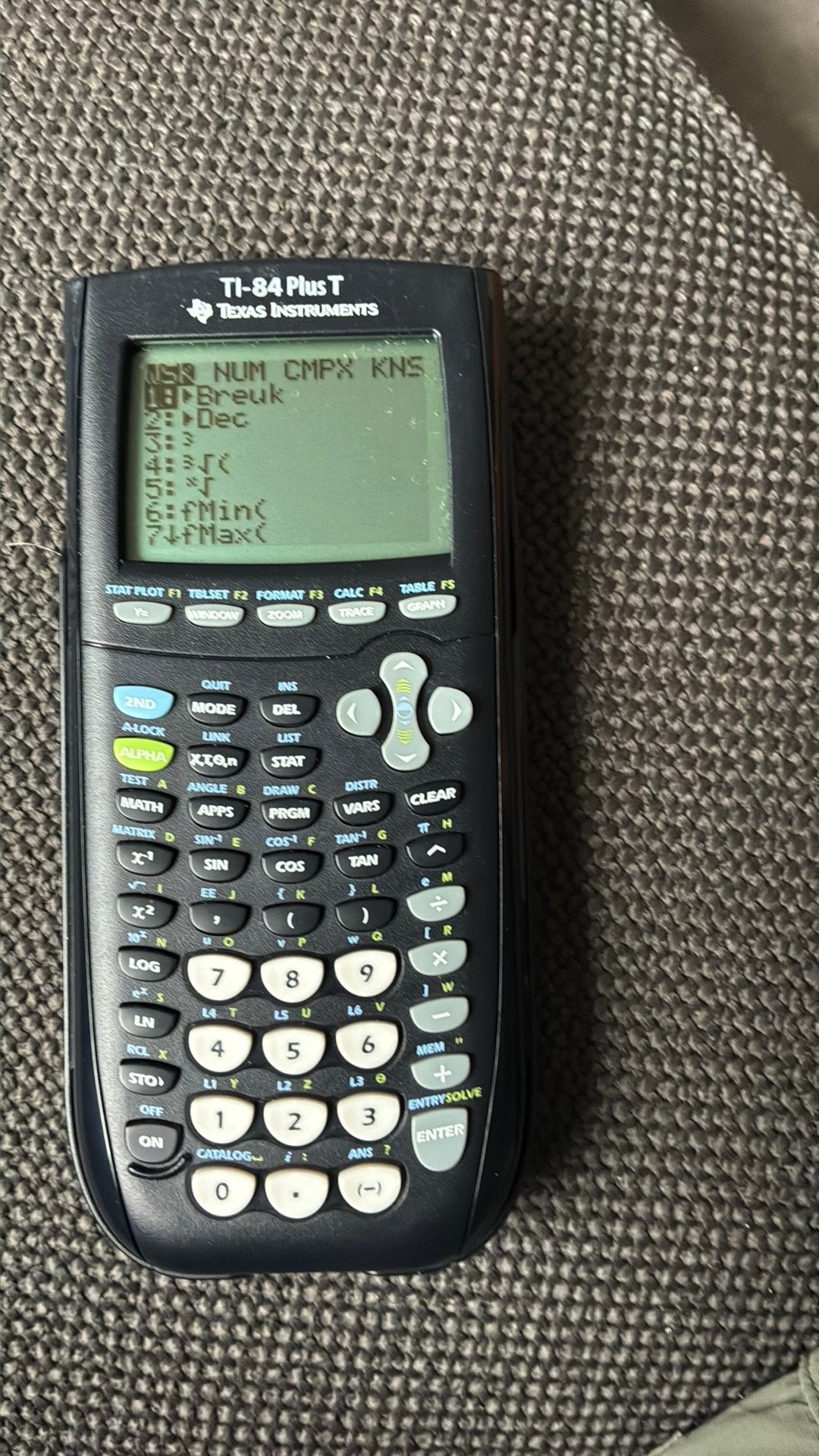 Grafische rekenmachine Texas Instruments TI 84 Plus T, Diversen, Rekenmachines, Ophalen of Verzenden, Grafische rekenmachine, Zo goed als nieuw