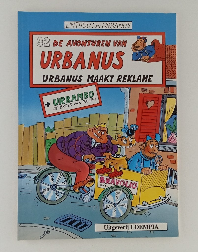 Linthout / Urbanus - Urbanus maakt reclame / Deel 32, Eén stripboek, Verzenden, Gelezen