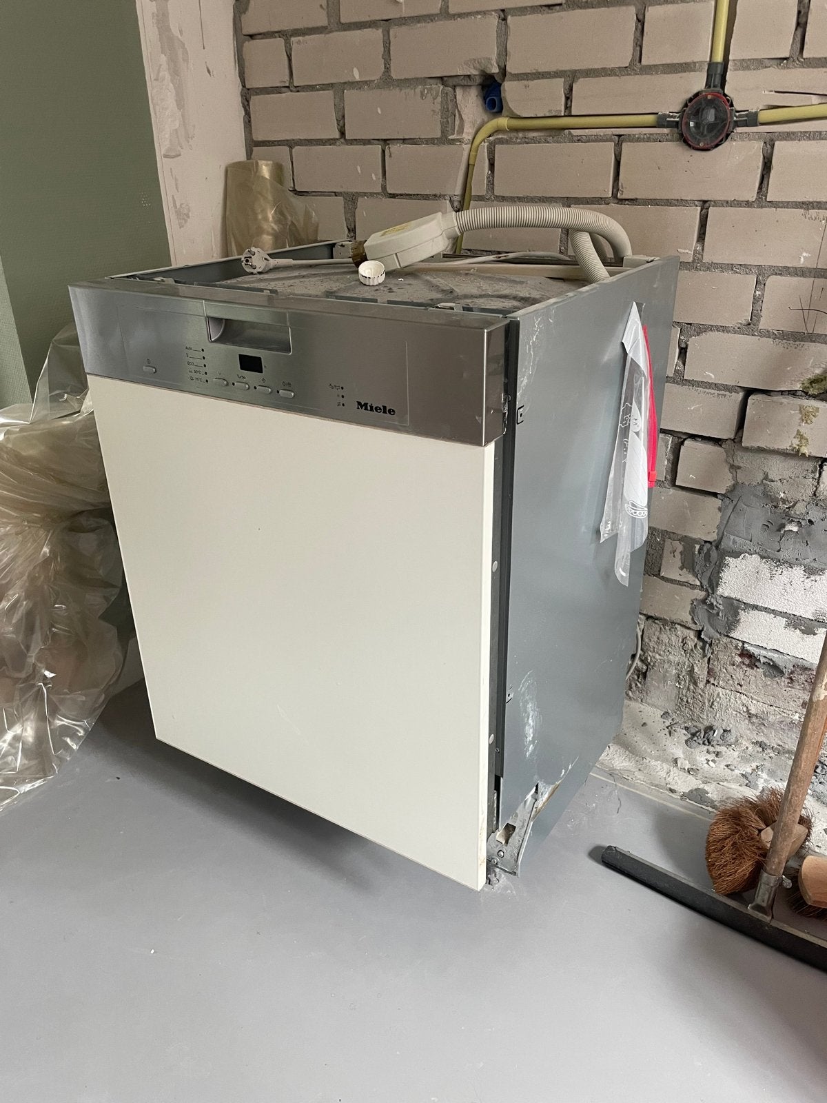 Miele vaatwasser - Inbouw - Gebruikt, Ophalen, Gebruikt, 60 cm of meer, Eco programma