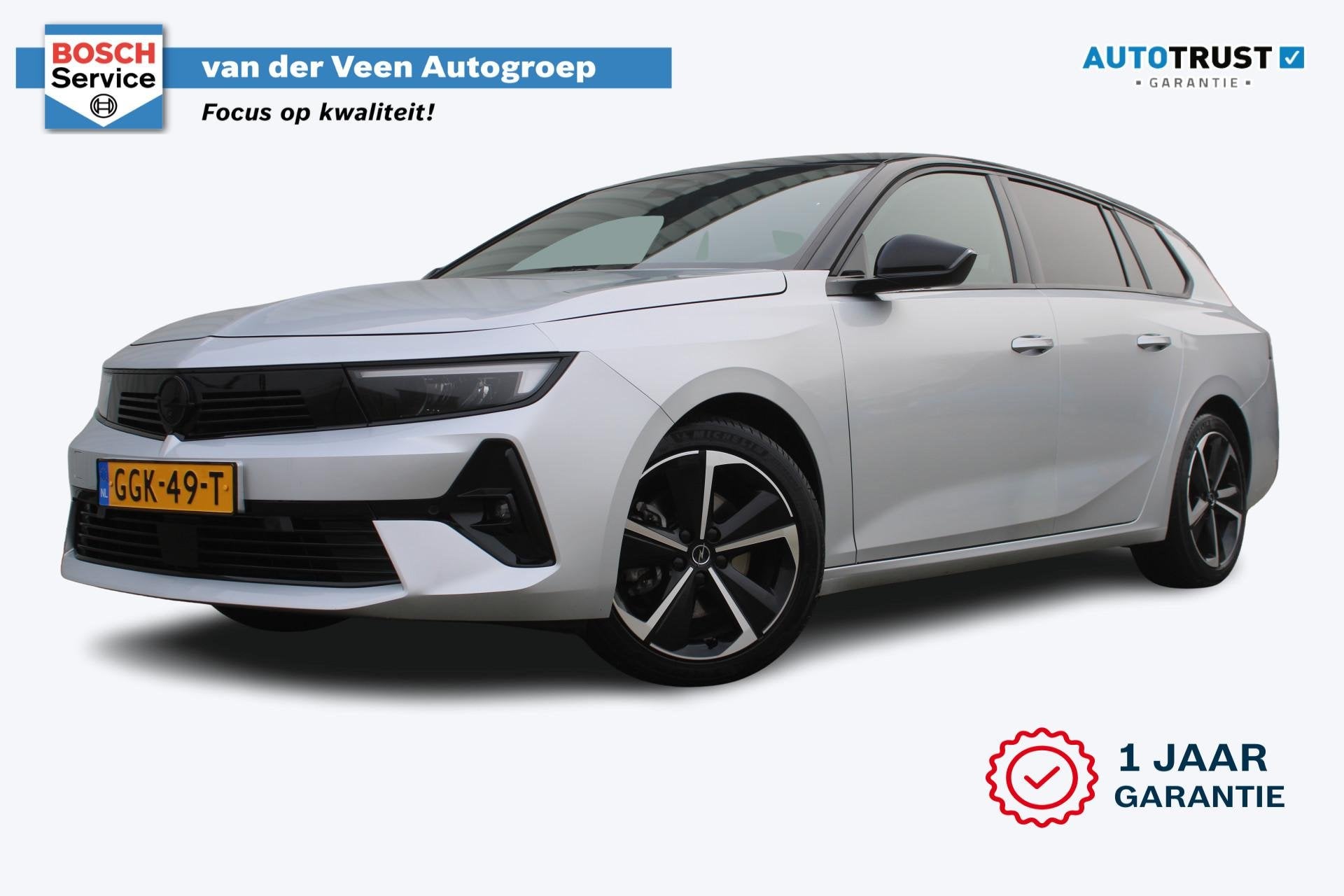 Opel Astra Sports Tourer 1.2 Turbo Hybrid GS | Incl. 12 maan, 1199 cc, Origineel Nederlands, Hybride Elektrisch/Benzine, 3 cilinders