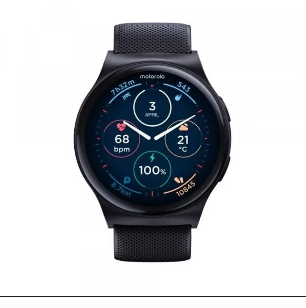 Motorola Moto 120 Phantom Black (Smartwatch) *Nieuw*, Telecommunicatie, Mobiele telefoons | Motorola, Zwart, Nieuw, Ophalen of Verzenden