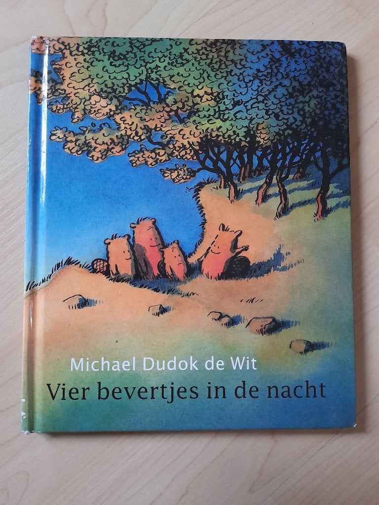 VIER BEVERTJES IN DE NACHT Michael Dudok de Wit, Ophalen of Verzenden, Gelezen, Sprookjes