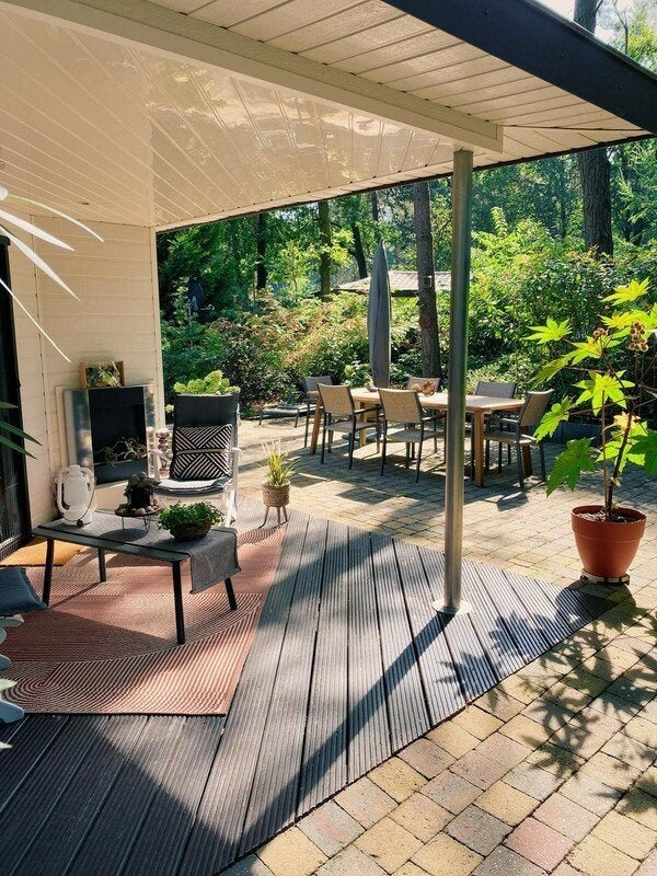 Vakantie Chalet 100m2 -  2 slaapkamers in bosrijke omgeving, 100 m², Chalet, Noord-Brabant, 2 slaapkamers