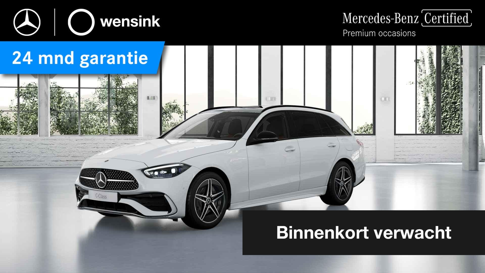 Mercedes-Benz C-klasse Estate 300 e AMG Line | Night | Panor