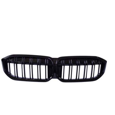 BMW 3 REEKS G20 LCI GLANZEND ZWARTE DUBBELE SPIJLEN, Ophalen of Verzenden, Voor, BMW, Bumper