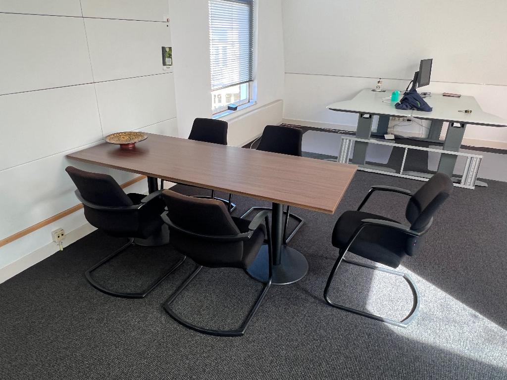 Tafel met 5 stoelen, Ophalen, Demontabel, Gebruikt