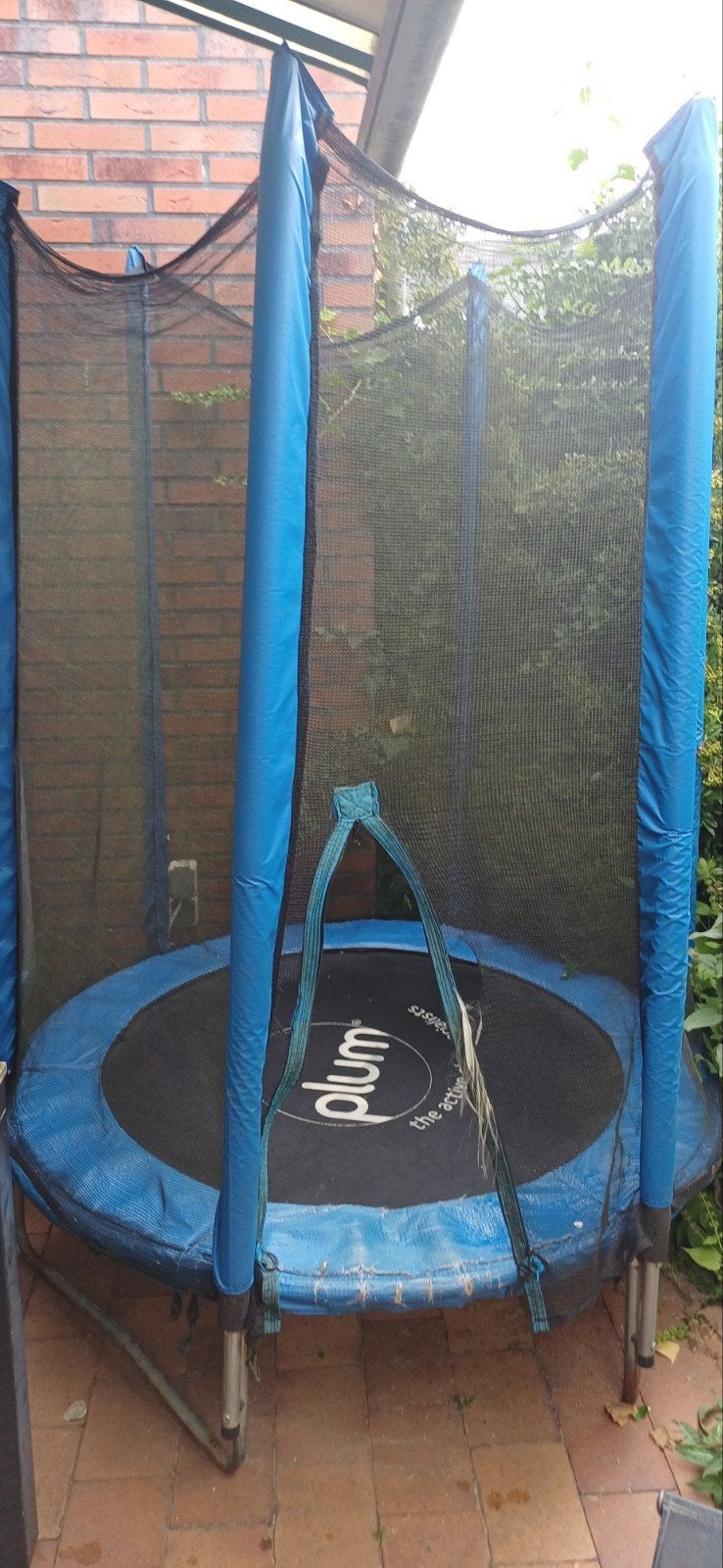 Plum Trampoline met Veiligheidsnet - Gebruikt, Ophalen, Gebruikt