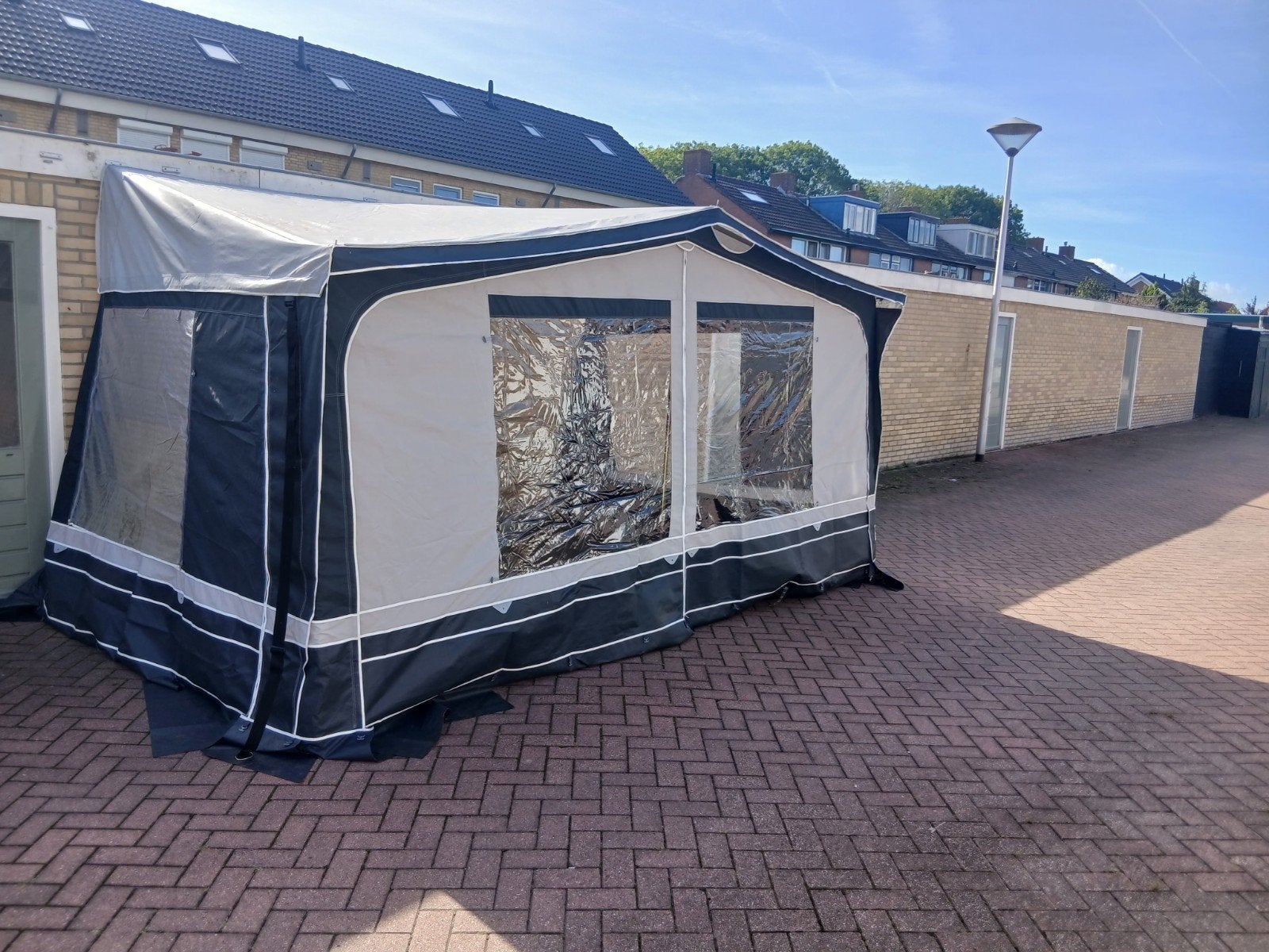 Hypercamp Voortent Omloopmaat 9 (850-875), Caravans en Kamperen, Ophalen, Gebruikt, Overige merken