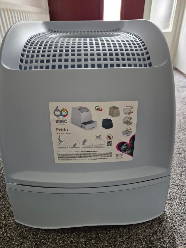 Kattenbak 56CM Imac Frida Lichtblauw, Ophalen, Nieuw