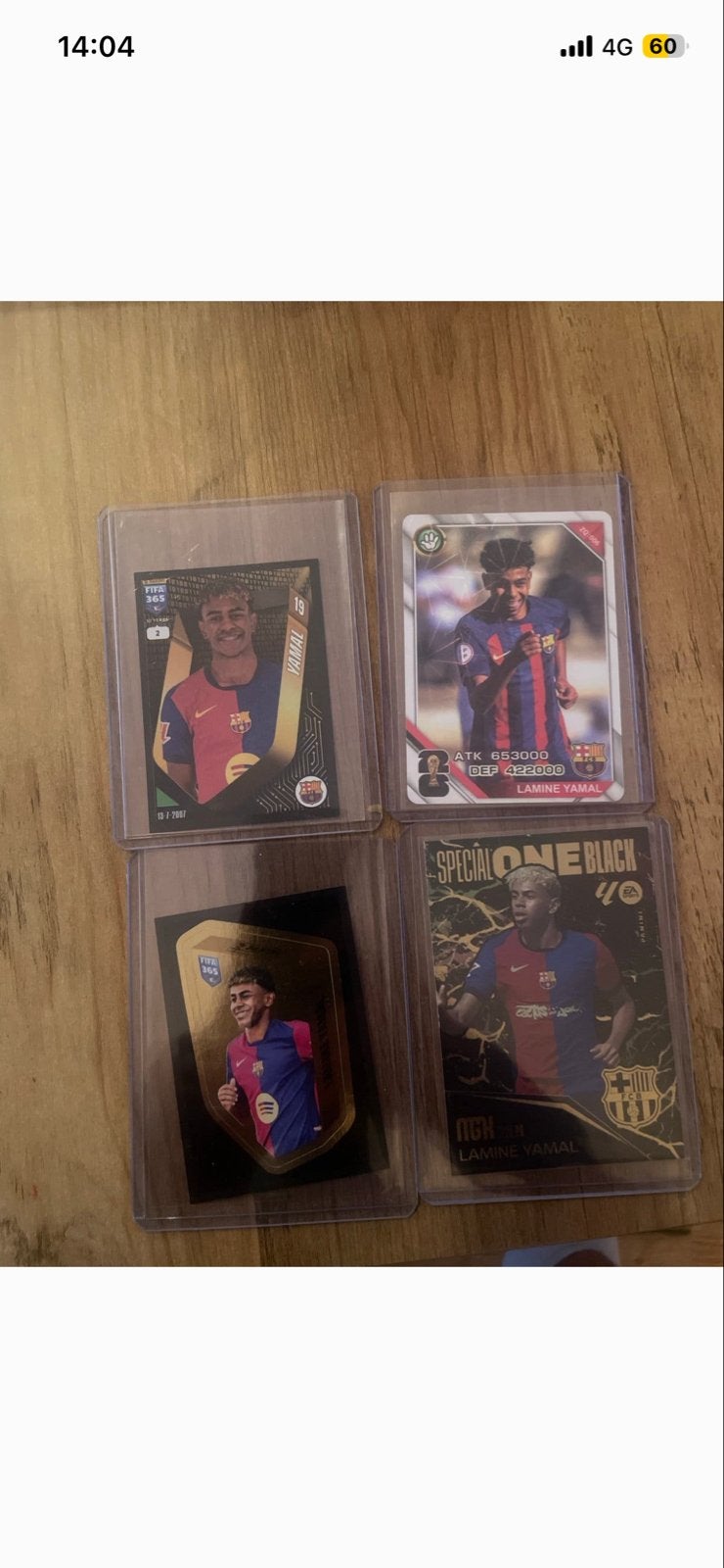Lamine Yamal Voetbal Kaarten - FC Barcelona Collectie, Verzamelen, Ophalen of Verzenden, Zo goed als nieuw, Buitenlandse clubs