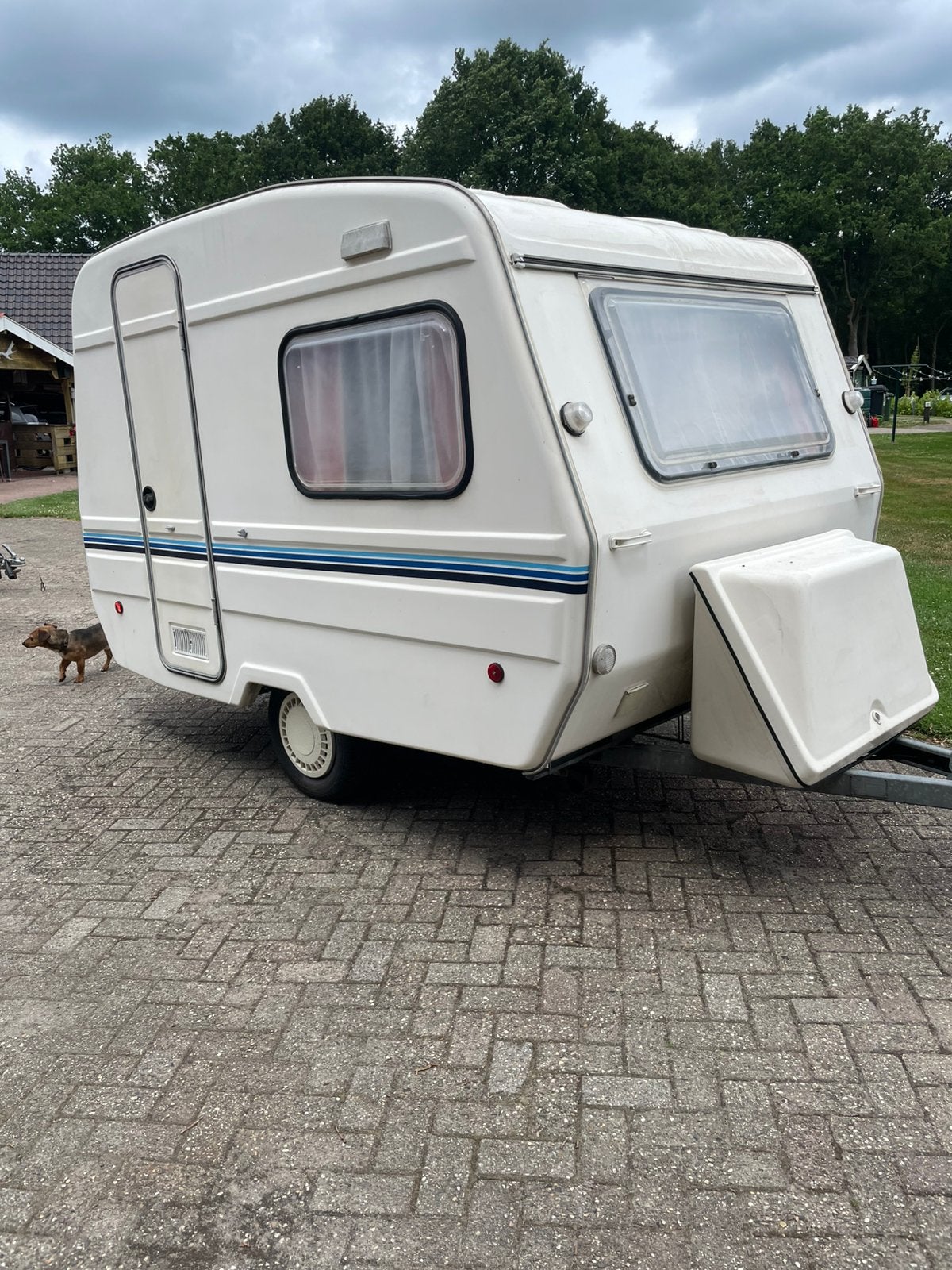 Predom caravan, Caravans en Kamperen, Particulier, Tot 500 kg, Kachel
