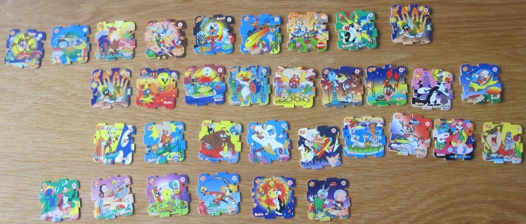 serie van 33 Flippo Qubix, Verzamelen, Ophalen of Verzenden, Losse flippo's