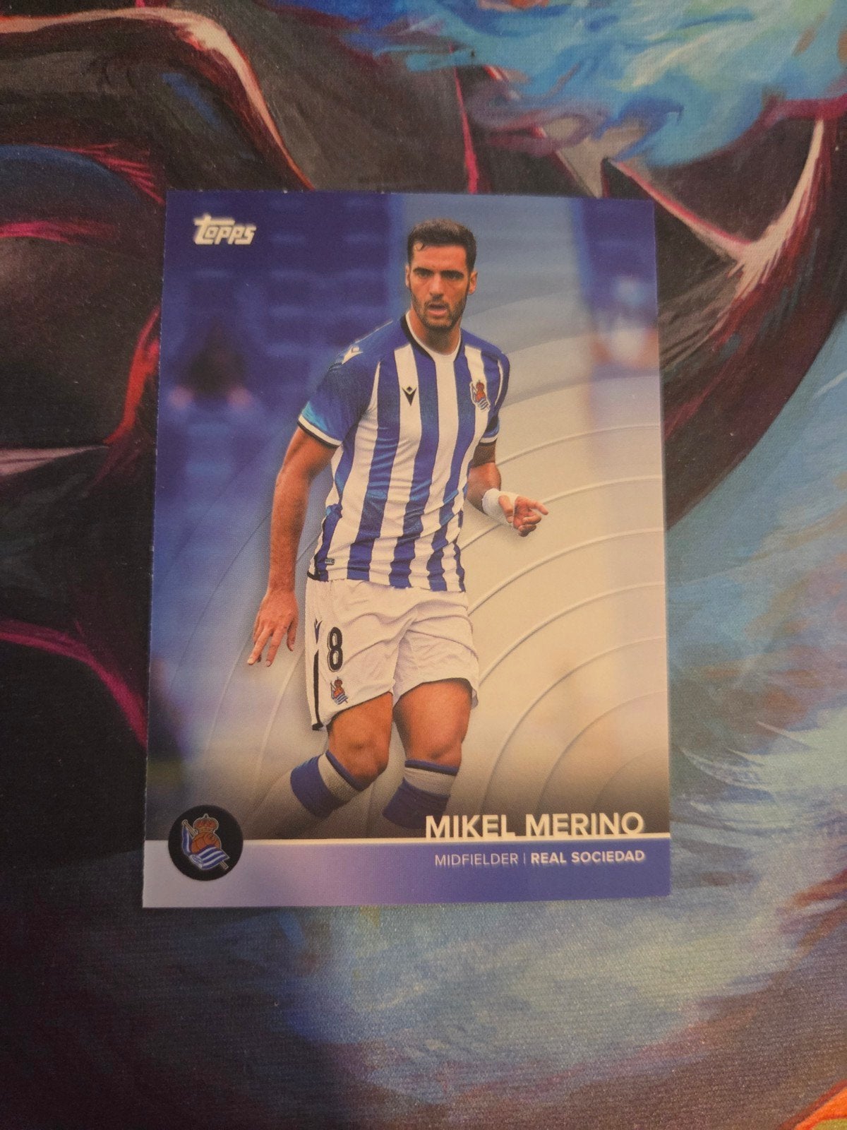 Topps Mikel Merino Spelerskaart - Real Sociedad, Ophalen of Verzenden