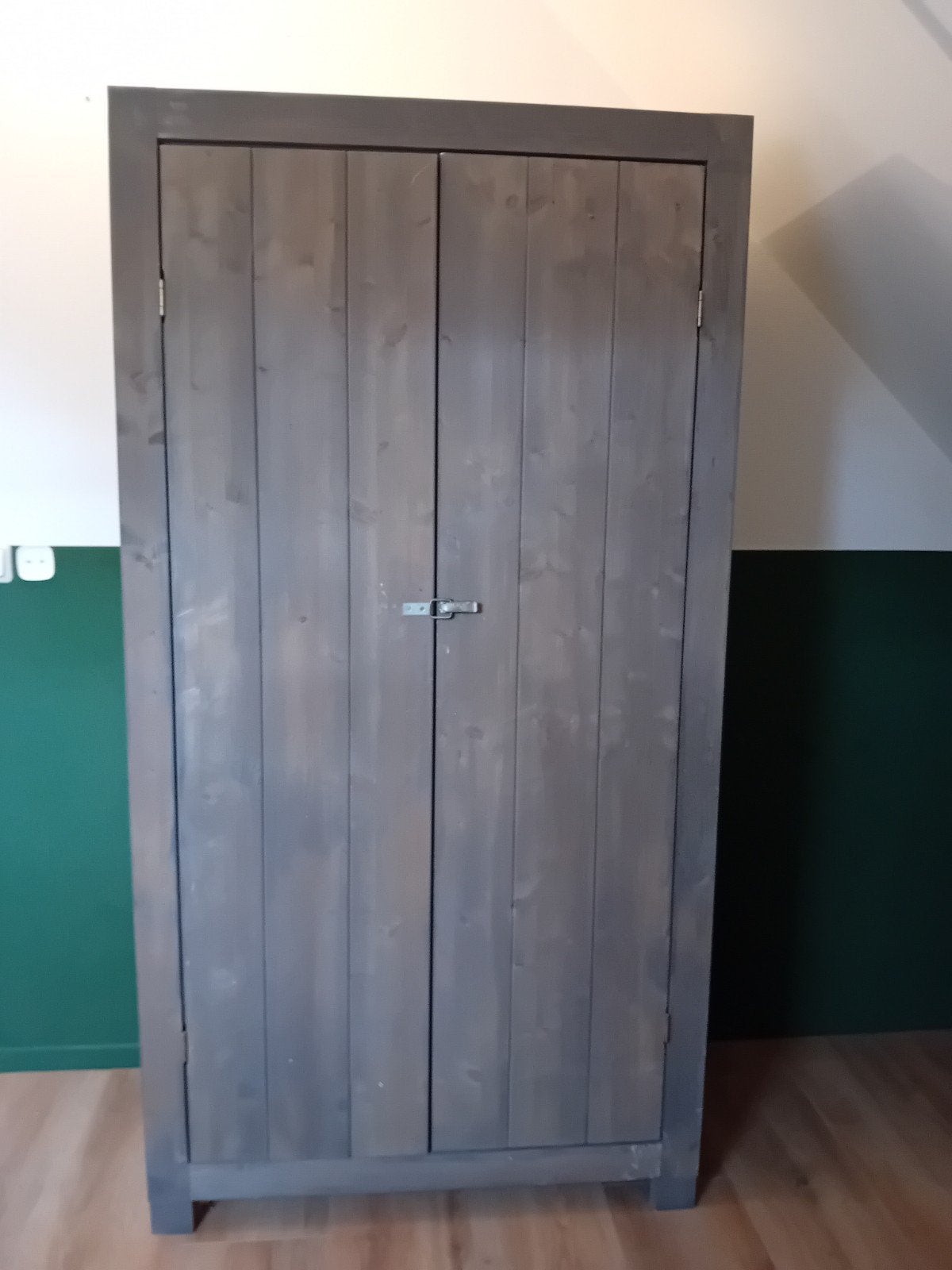 Houten kast en bed kinderkamer, Kinderen en Baby's, Kinderkamer | Complete kinderkamers, Ophalen, Gebruikt, Jongetje of Meisje