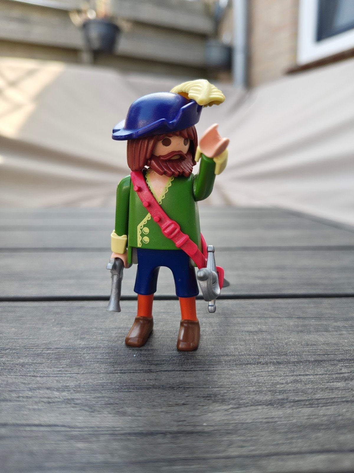 74. Playmobil Piraat Figuur met Accessoires, Pirates, Gebruikt, Losse onderdelen, Ophalen of Verzenden