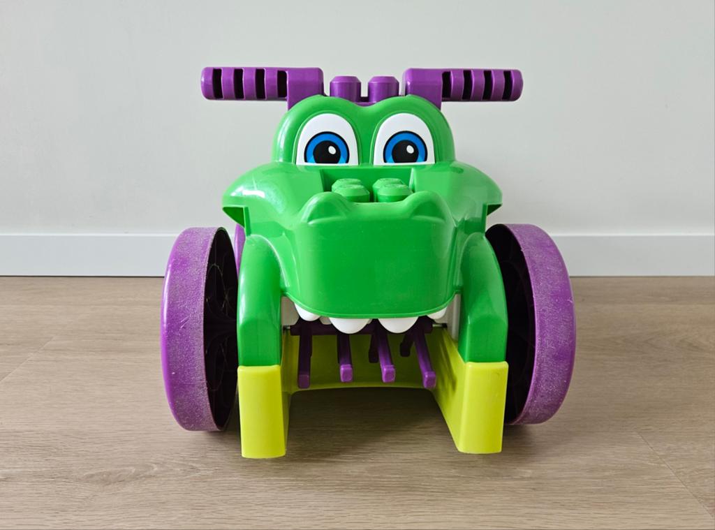 Fisher Price Mega Bloks Krokodil wagen, Ophalen of Verzenden, Zo goed als nieuw, Auto