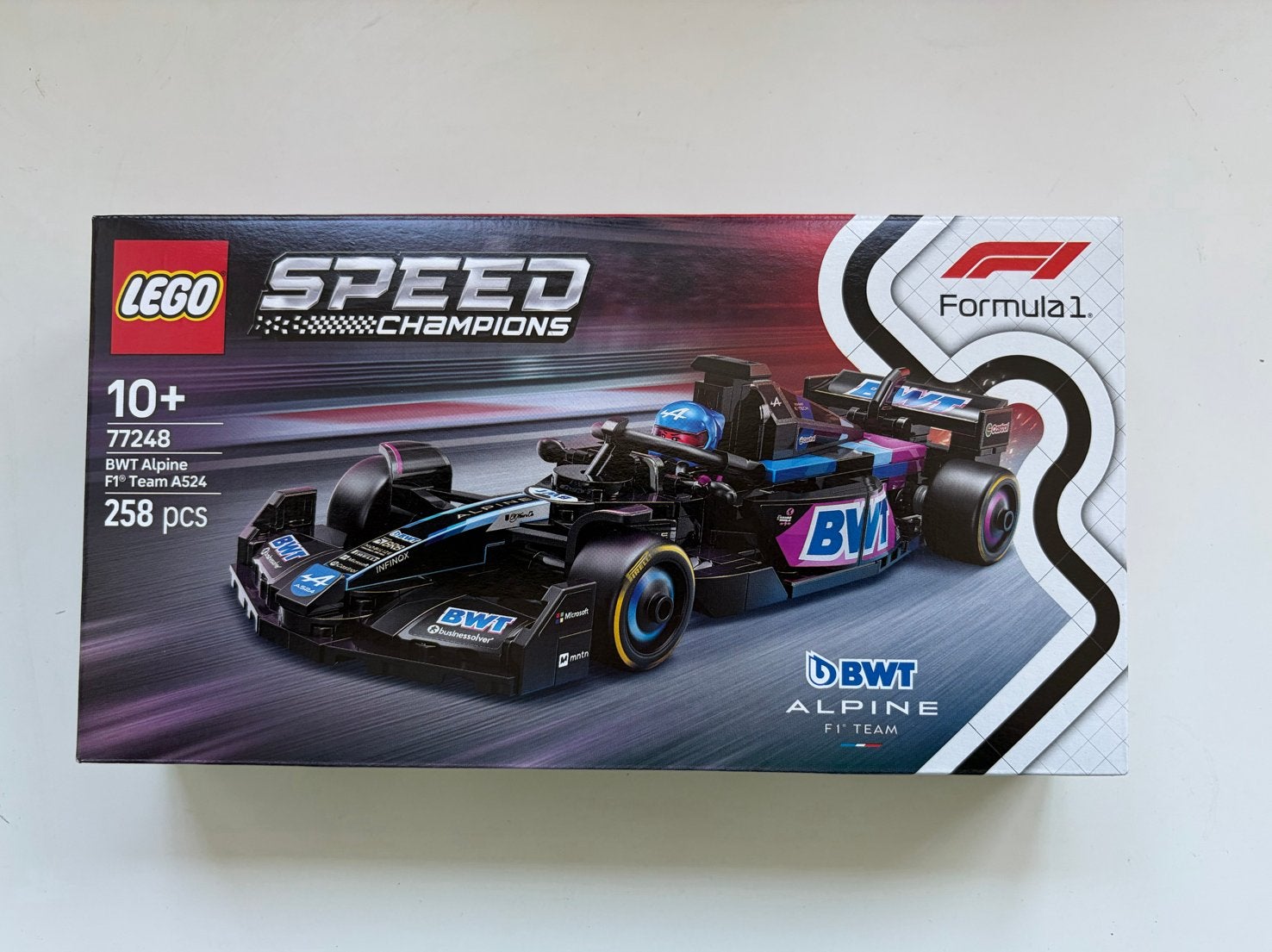 LEGO Speed Champions BWT Alpine F1 Team A524 (77248), Lego, Denemarken, Nieuw, Complete set