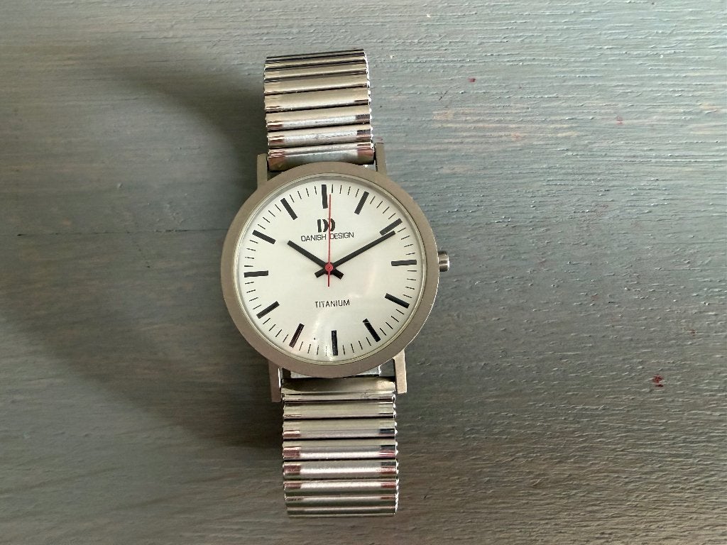 titanium HERENHORLOGE DANISH DESIGN - WD014, Overige materialen, Met bandje, Polshorloge, X