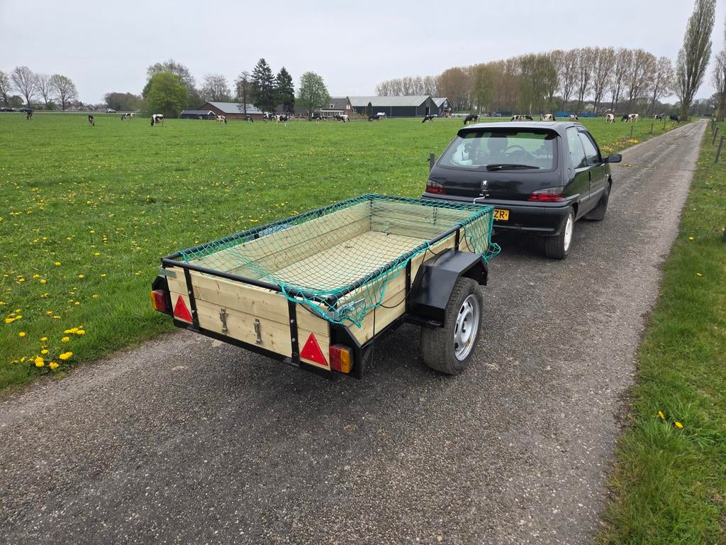 Aanhanger 650kg as - moet weg!, Ophalen