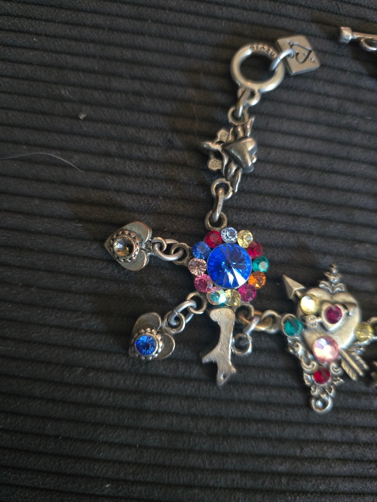 Otazu armband met kleurrijke steentjes - mist 1 steentje, Overige materialen, Gebruikt, Ophalen of Verzenden, Overige kleuren