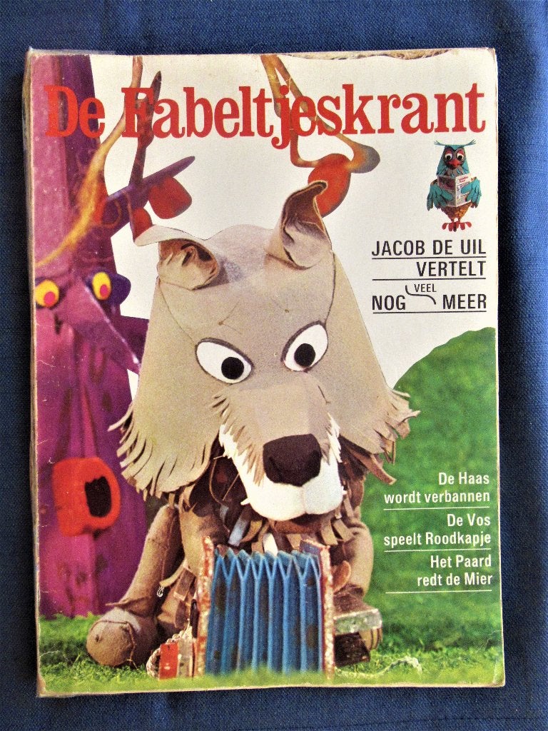 3x Fabeltjeskrant, Gelezen, Leen Valkenier, Ophalen of Verzenden, Meerdere stripboeken
