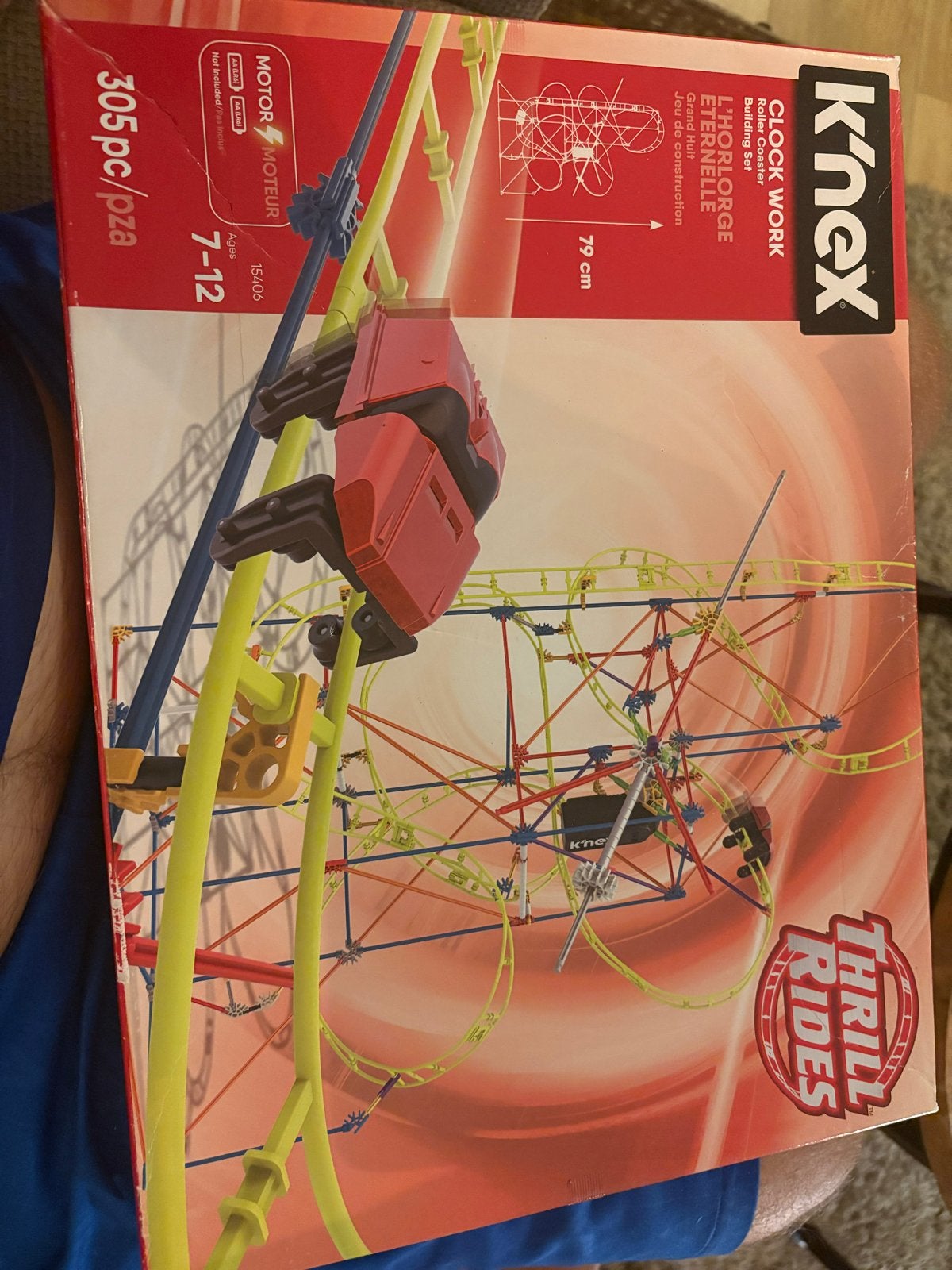 Nieuw K'nex Thrill Rides Clock Work - Ongebruikt, Ophalen of Verzenden, Nieuw, K'nex