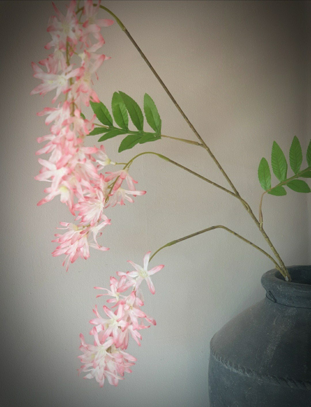 Zijden bloemen - zijdenbloem - spring flower - bloem, Ophalen of Verzenden, Nieuw, Kunstbloem, 103 cm