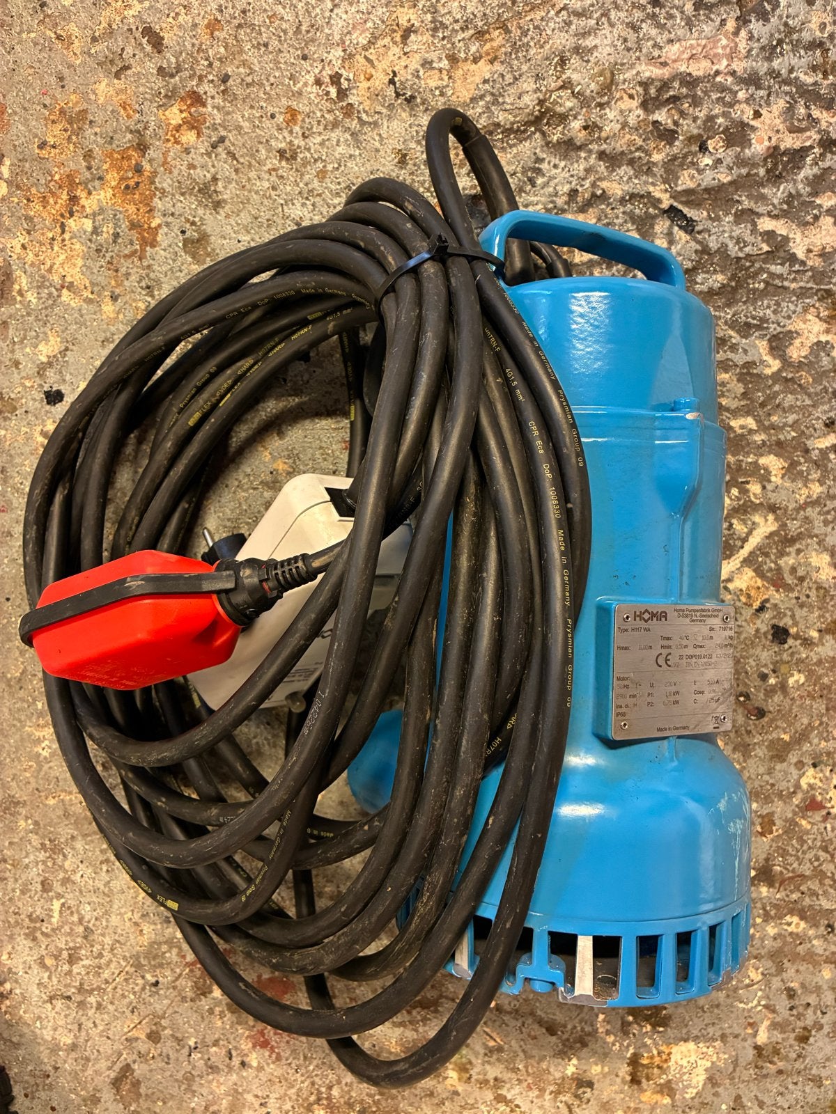 Dompelpomp, Ophalen of Verzenden, Zo goed als nieuw, Elektrisch, Dompelpomp