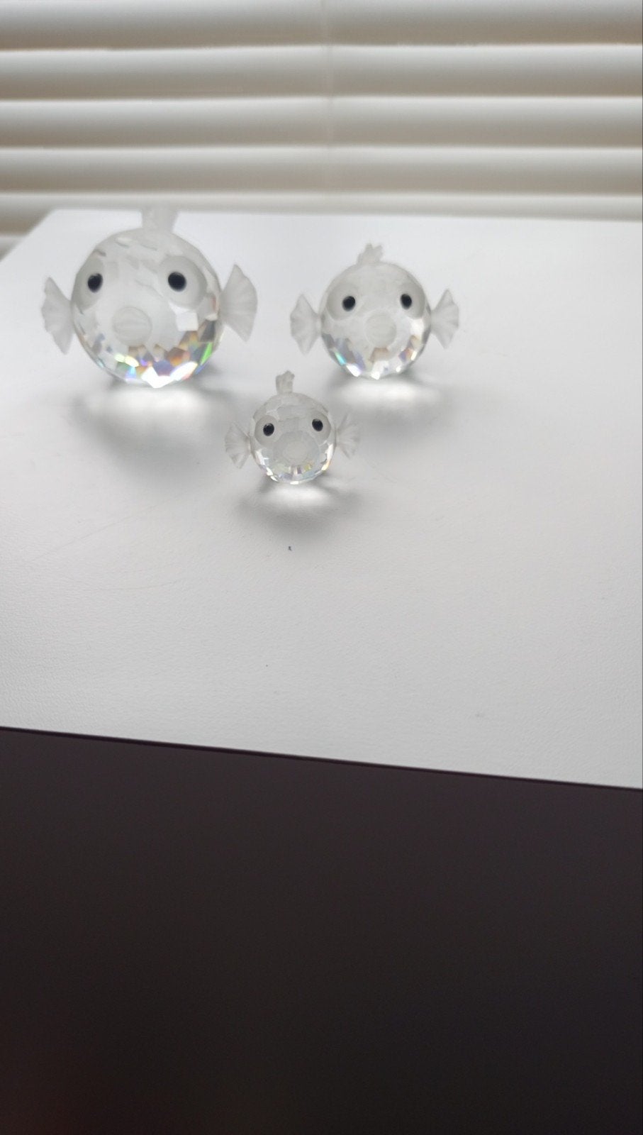 Swarovski kogelvis groot middel klein, Ophalen of Verzenden, Zo goed als nieuw, Figuurtje