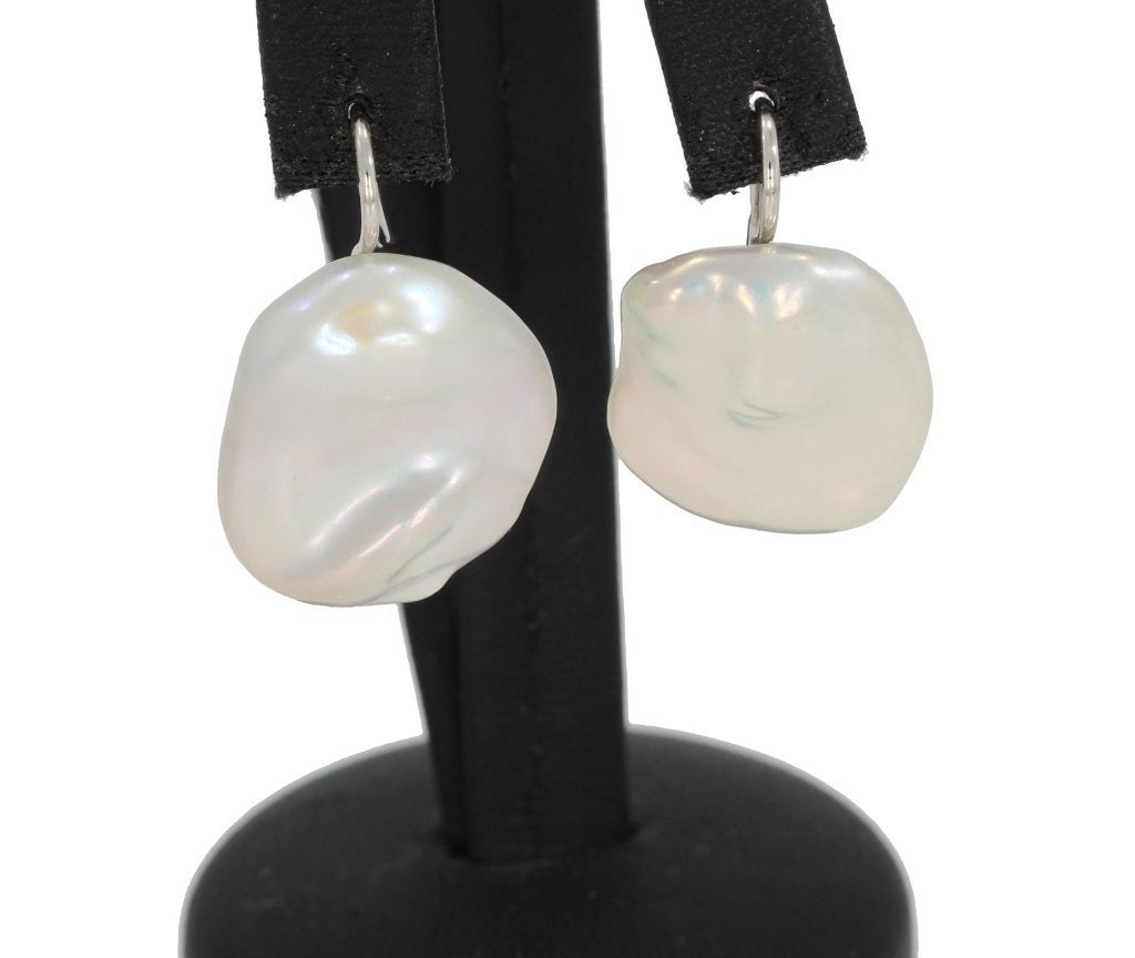 Parel 14k gouden robuuste set oorbellen luxe vintage dame