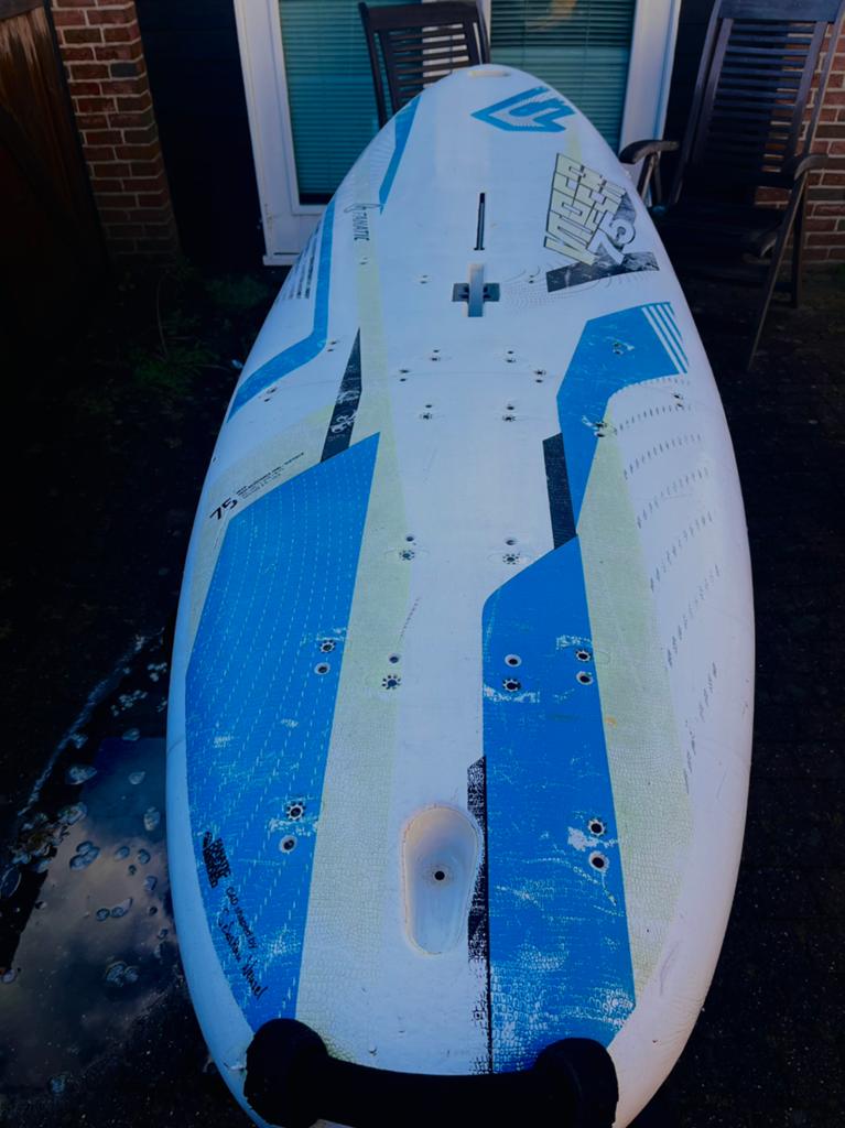 Fanatic Viper 75 160 liter, Watersport en Boten, Windsurfen, Ophalen, 250 tot 300 cm, Gebruikt, Fanatic