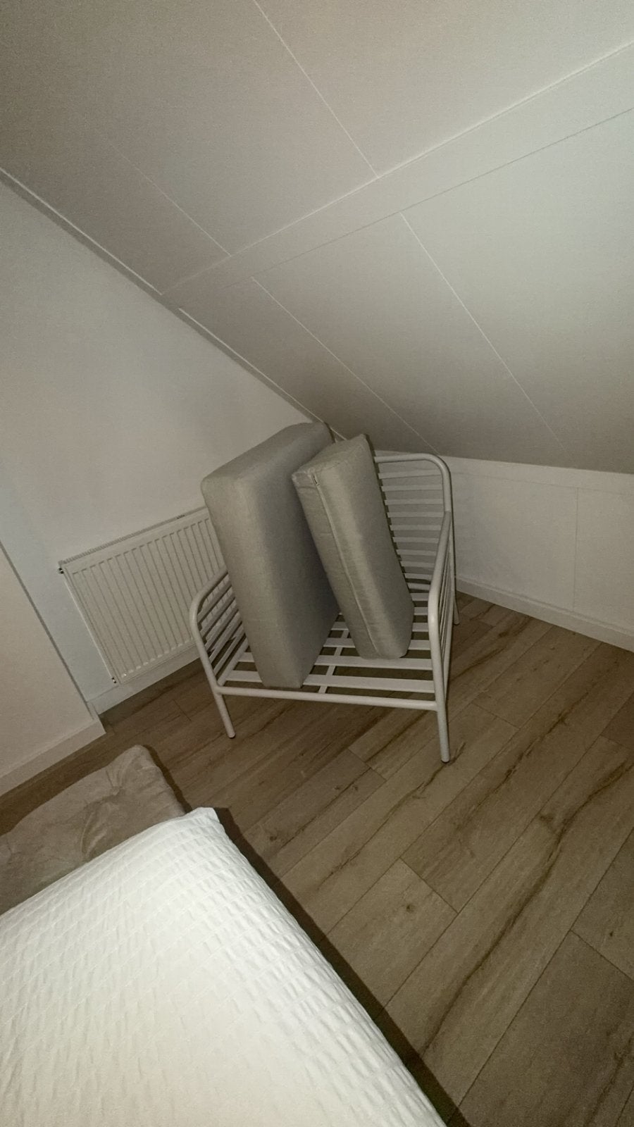Houe Avon Loungestoel - Henrik Pedersen Design, Ophalen, Zo goed als nieuw, Metaal, 75 tot 100 cm