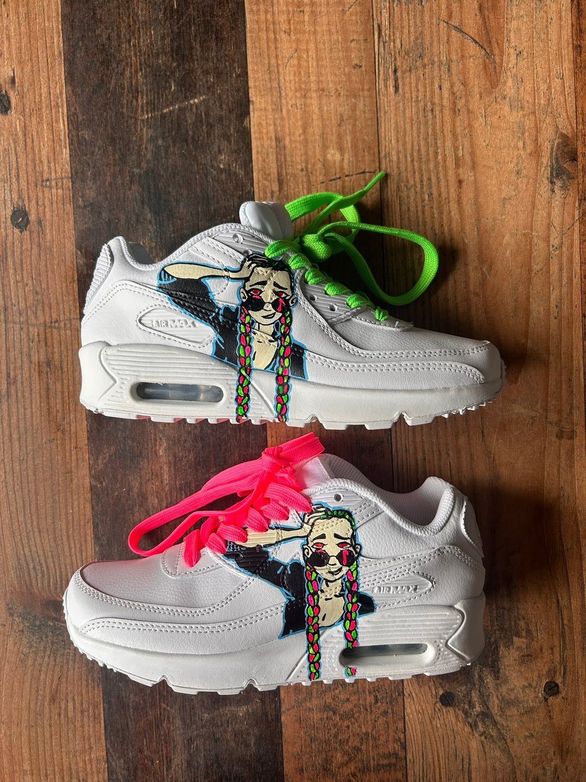 Unieke Nike Air Max 90 (Maat 36), Kleding | Dames, Schoenen, Zo goed als nieuw, Ophalen of Verzenden