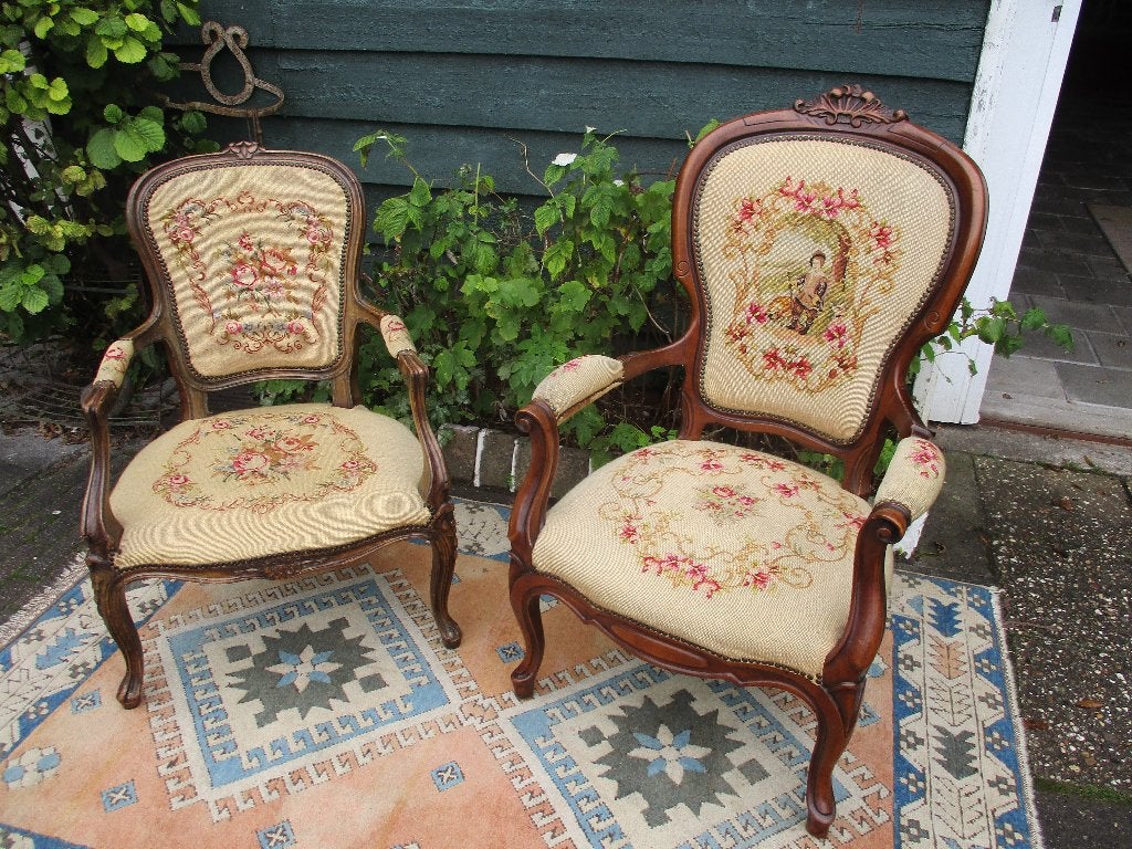barok - leunstoel - queen ann, Ophalen