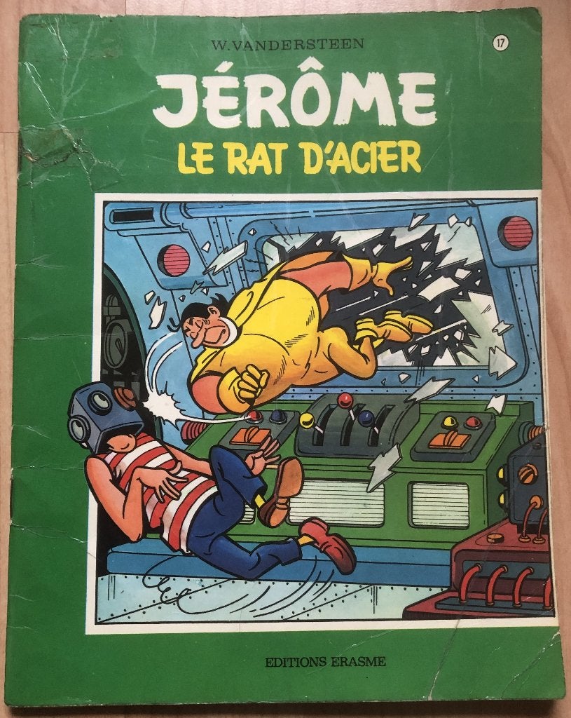 WILLY VANDERSTEEN - JEROME - LE RAT D'ACIER - 1968, Boeken, Stripboeken, Eén stripboek, Ophalen of Verzenden, Zo goed als nieuw