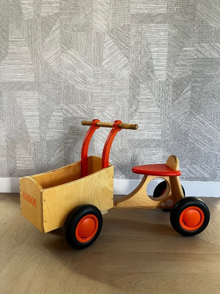houten kinder loop bakfiets - merk Babboe, Ophalen, Gebruikt, Overige typen