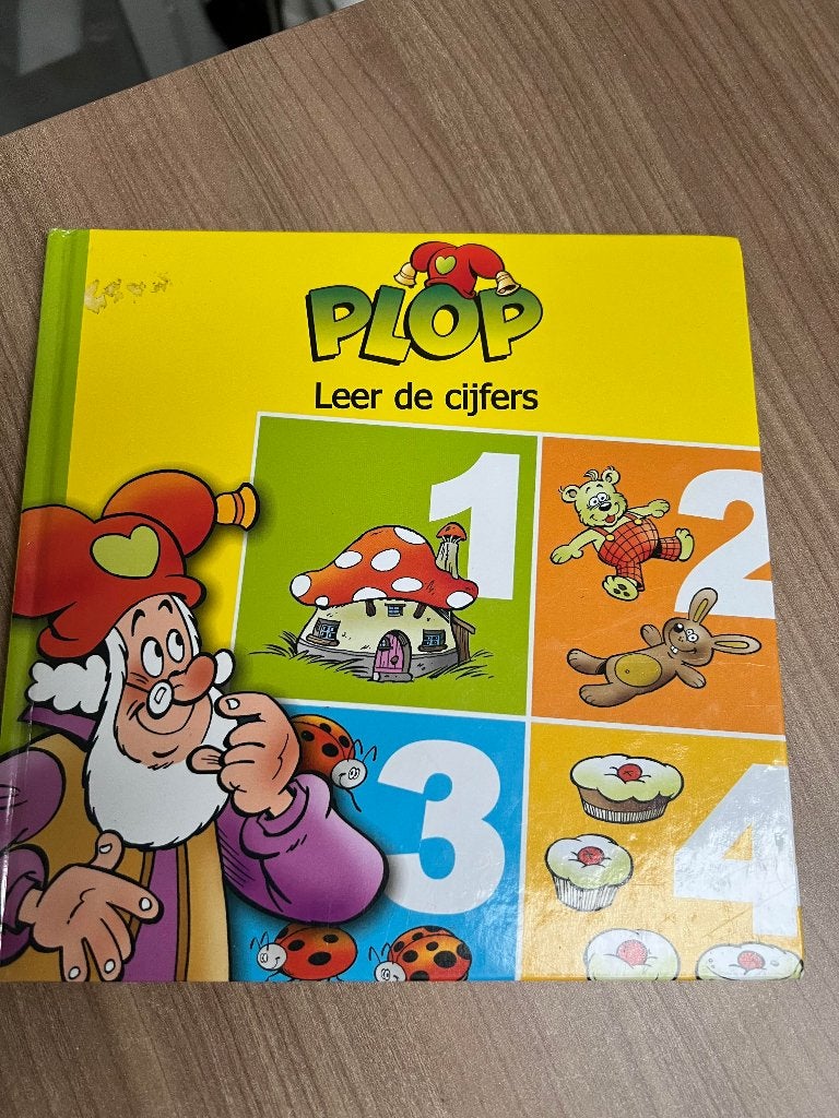 Plop Leer de cijfers - Educatief kinderboek, Kinderen en Baby's, Ophalen of Verzenden