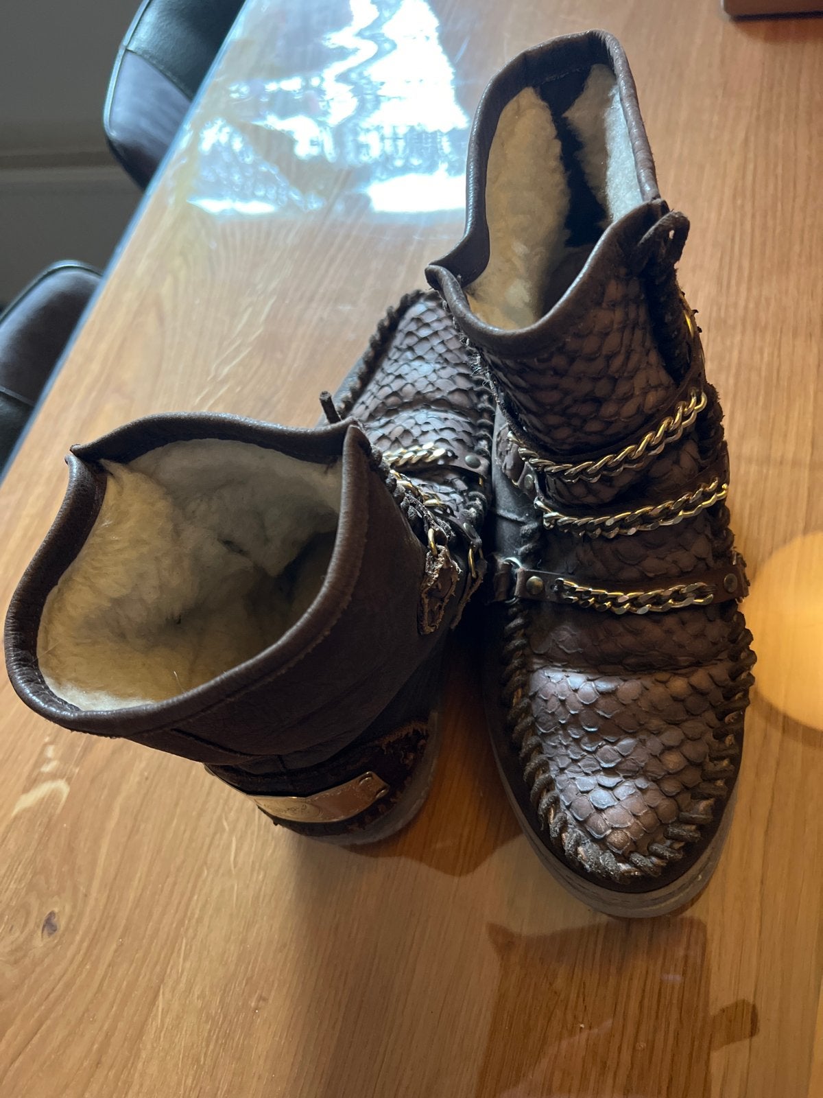 Karma of Charme laarzen maat 38, Kleding | Dames, Ophalen of Verzenden, Gedragen, Bruin, Lage of Enkellaarzen