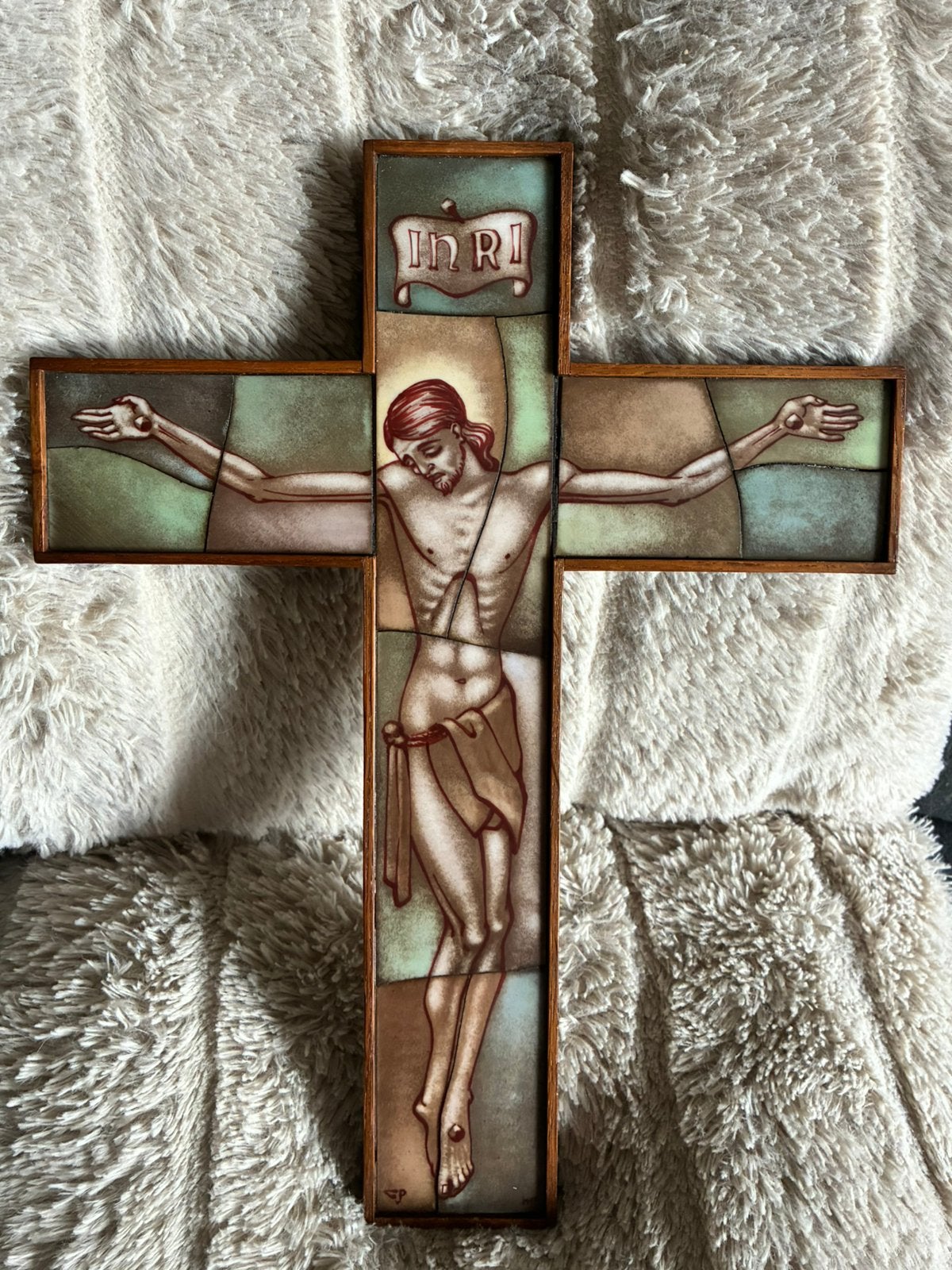 Gebroeders Van Paridon - Crucifix - 37x29 cm, Antiek en Kunst, Ophalen of Verzenden