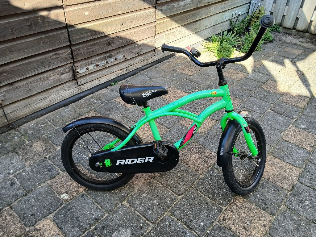 Rockrider jongensfiets 16 inch, Fietsen en Brommers, Ophalen, Terugtraprem, Rockrider, 16 tot 20 inch