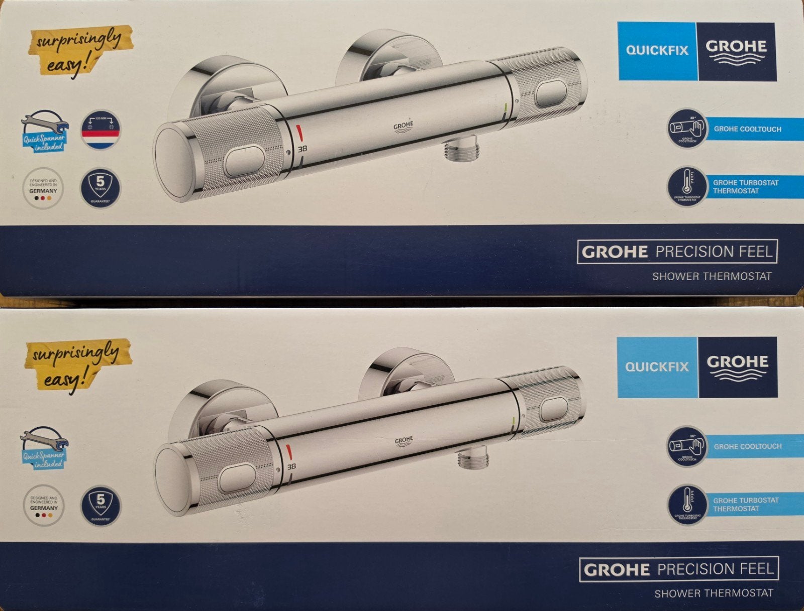 Grohe Grohtherm Precision Feel douchekraan NIEUW

Grohe Prec, Doe-het-zelf en Verbouw, Ophalen of Verzenden, Nieuw, Chroom, Douche