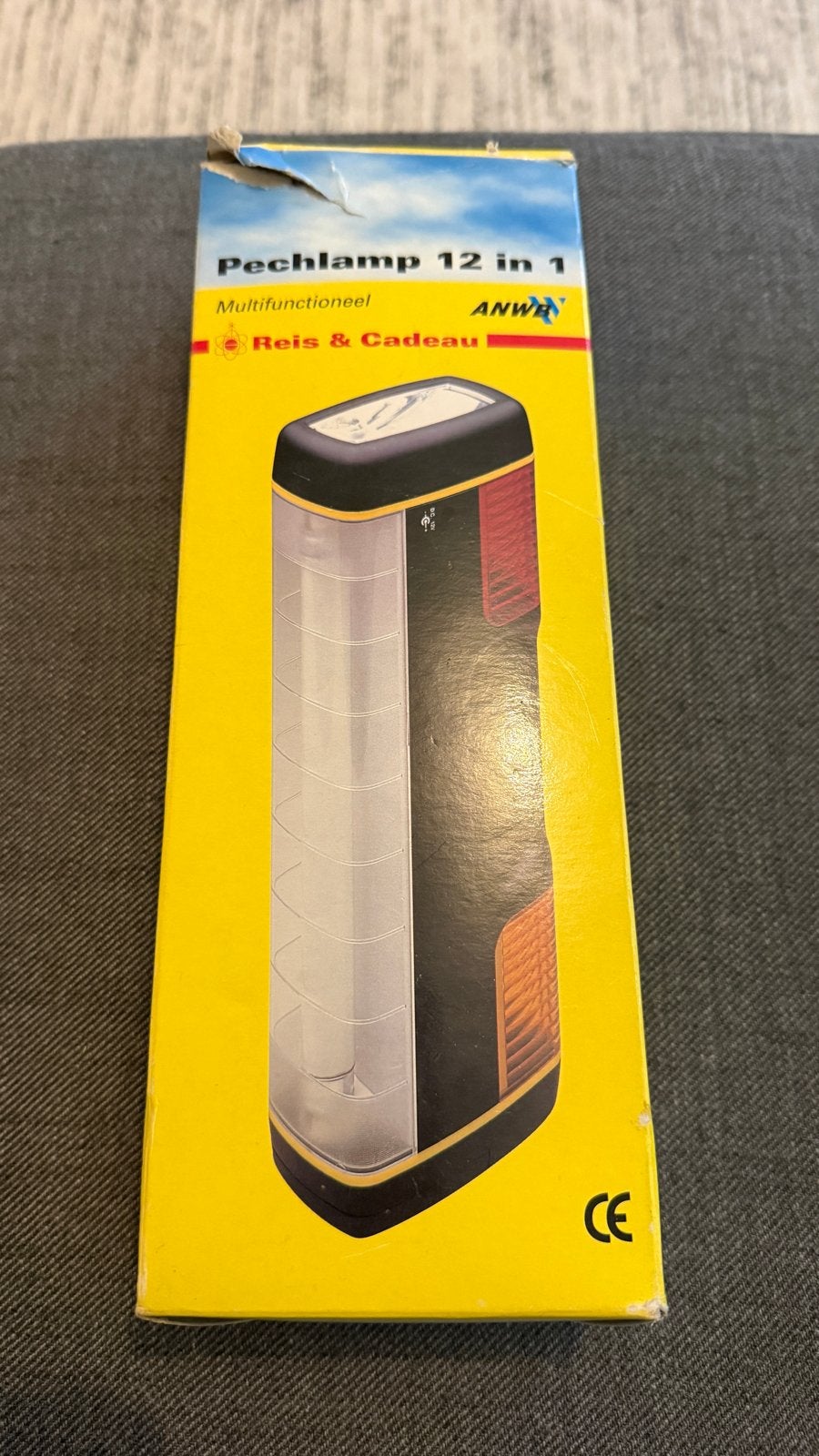 ANWB Pechlamp 12 in 1 - Multifunctionele Noodlamp, Ophalen of Verzenden, Zo goed als nieuw
