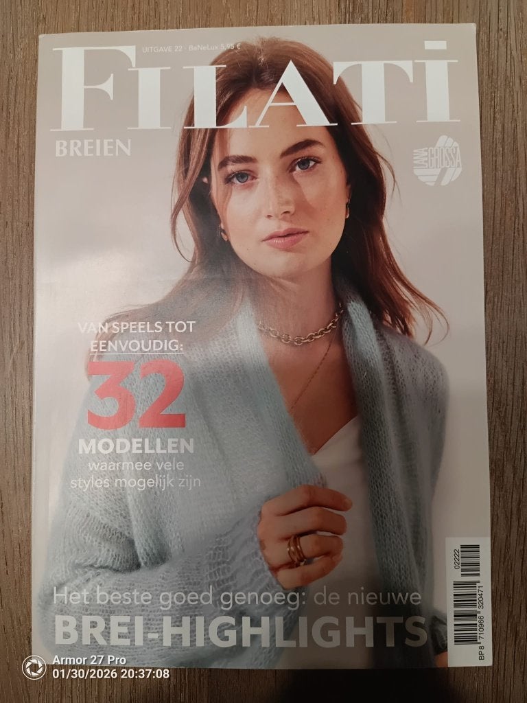 Filati Breien, Ophalen of Verzenden, Zo goed als nieuw, Breien, Patroon of Boek
