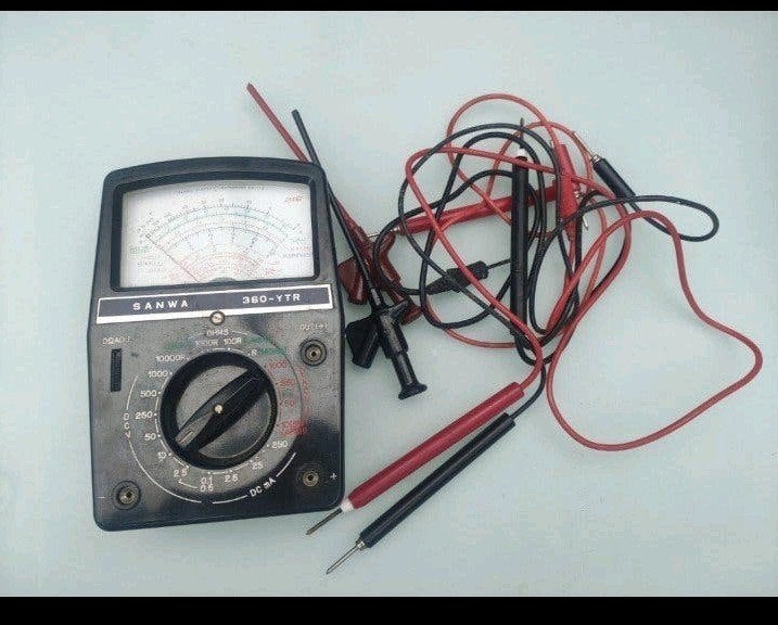 multimeter oud model voor de liefhebbers, Ophalen of Verzenden, Kabel of Snoer